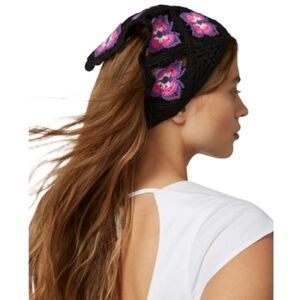 UO Butterfly Crochet Headscarf
